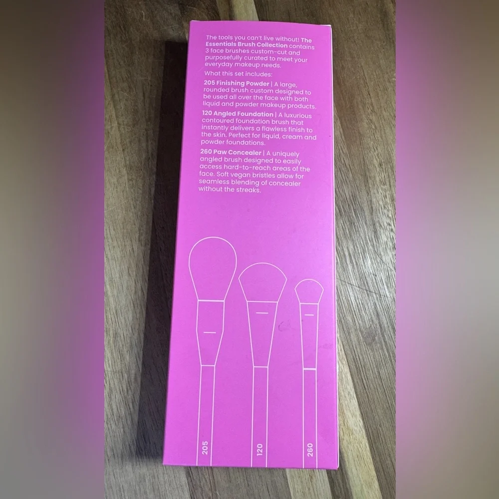 Half Caked The Essentials: Face Collection - 3 Piece Brush Set